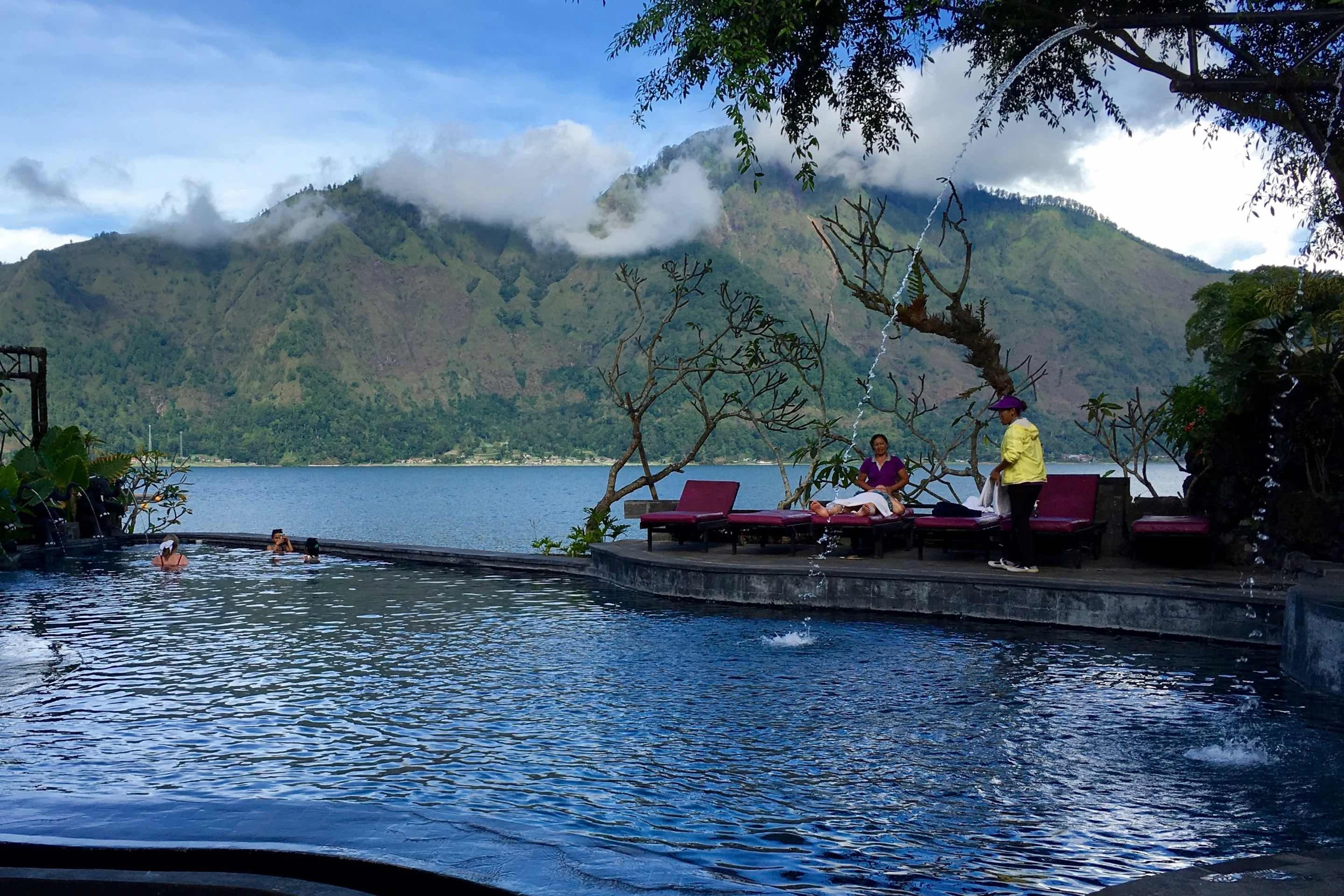 batur  natural hot spring
