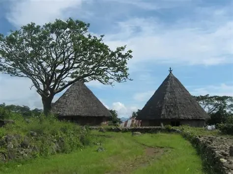 Ruteng Pu'u Traditional Village in Flores, Indonesia