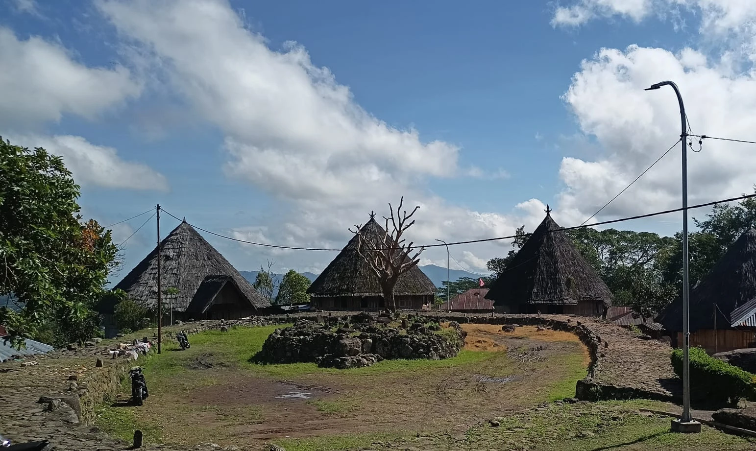 Ruteng Pu'u Traditional Village in Flores, Indonesia