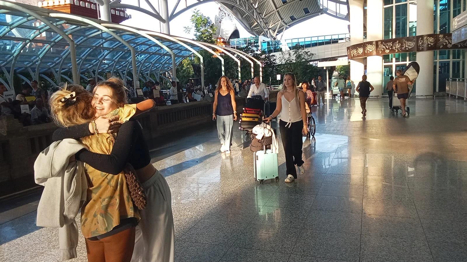ngurah rai bali airport arrival hall