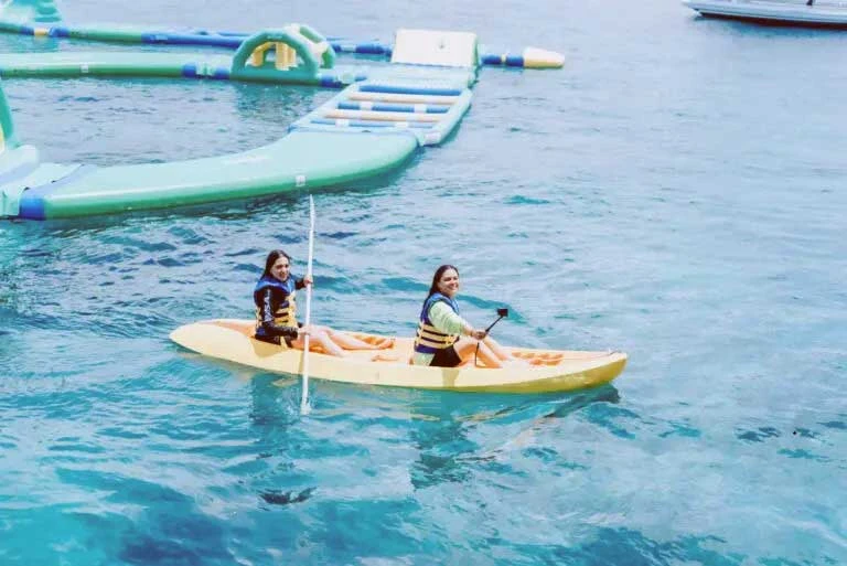 bounty cruise canoing nusa peniga