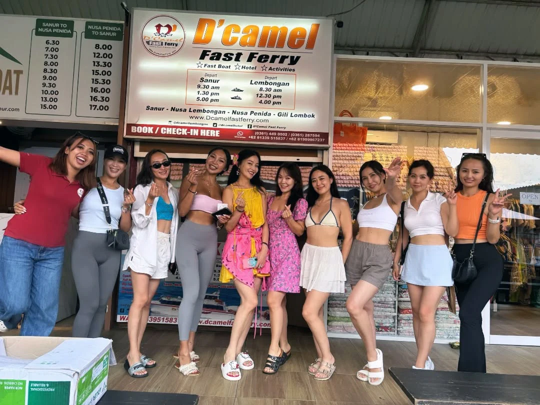 dcamel counter office in sanur