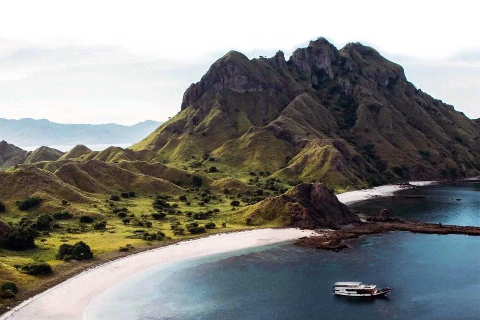 padar island east indonesia