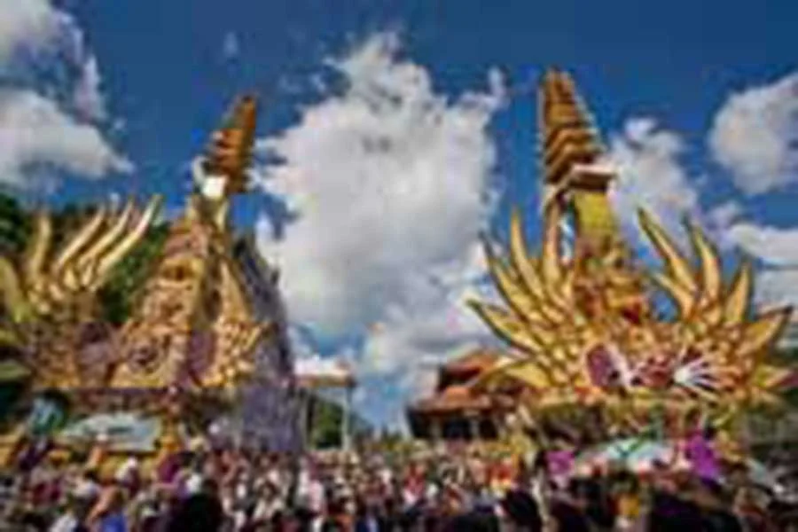 ngaben, bali, traditional