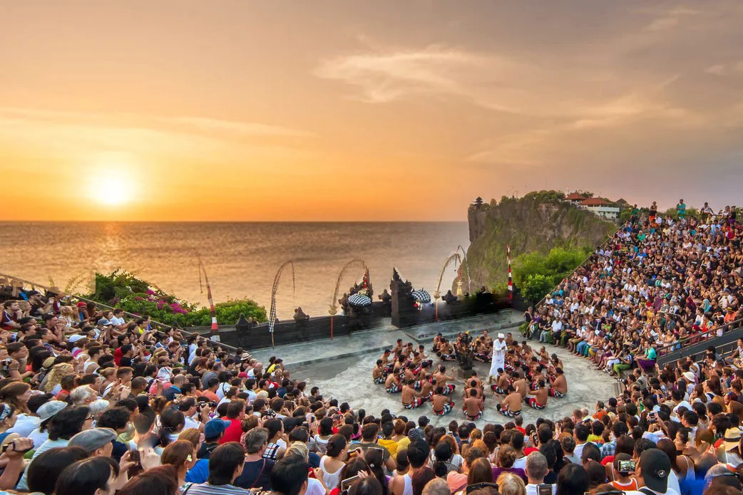 Bali iconic kecak fire dance