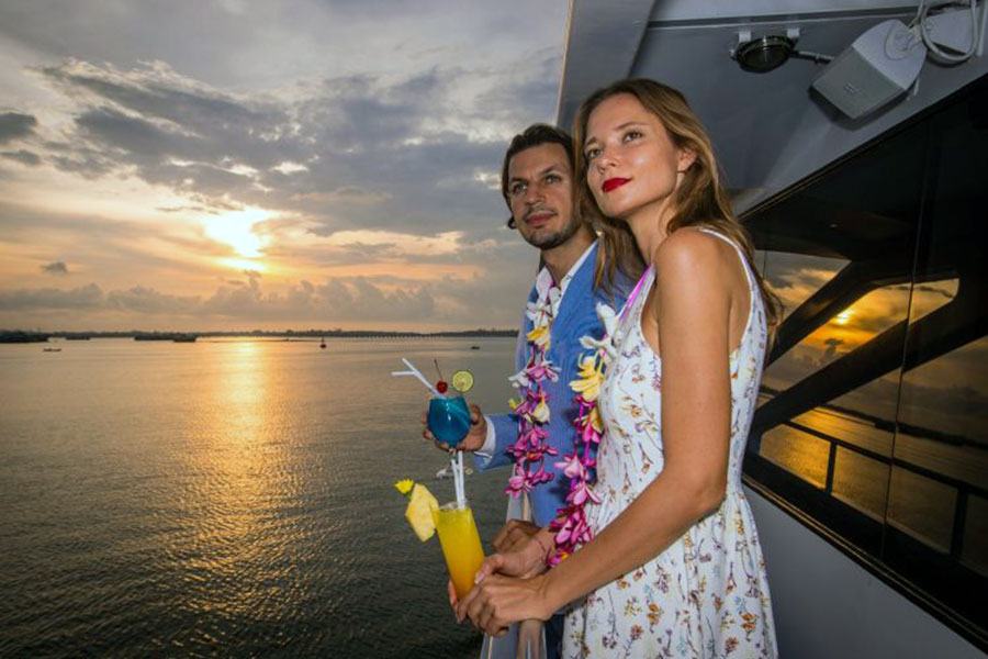 Sunset Dinner Cruises with Sunset view