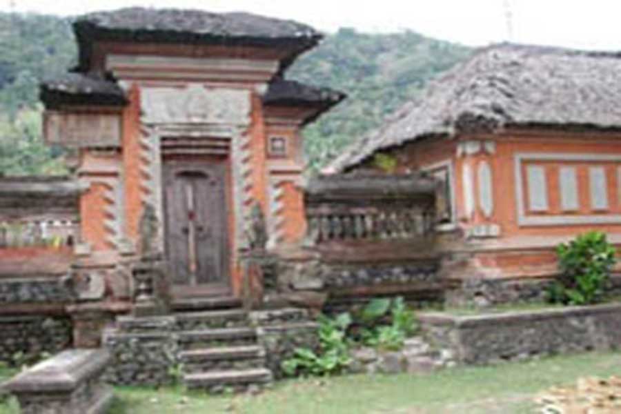 tenganan village bali traditional house