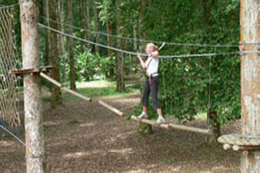 treetop adventure park bali, safety first
