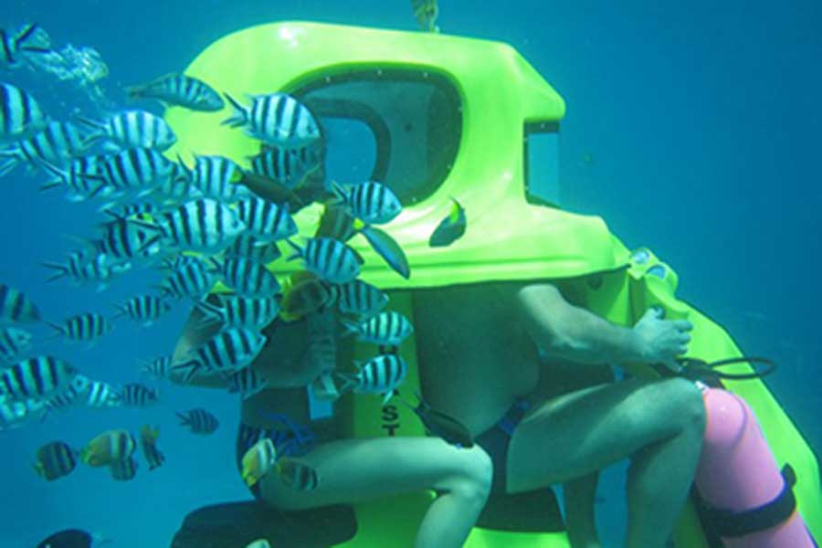 underwater scooter, aqua star, water sports